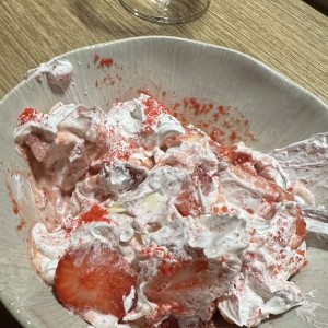 Sweets - Fresas con Crema