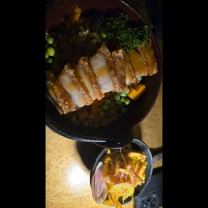 Arroz con panceta 
