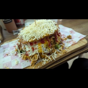 Patacones - Patacon De Pollo