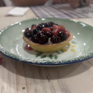Tartaleta de frutos rojos