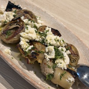 Alcachofa al grill