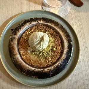 Postre delicioso