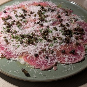 Entradas - Carpaccio de Res
