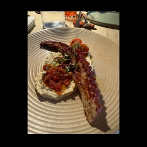 Entradas - Pulpo y Tomate