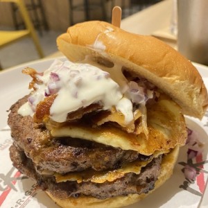 Queso che-burger