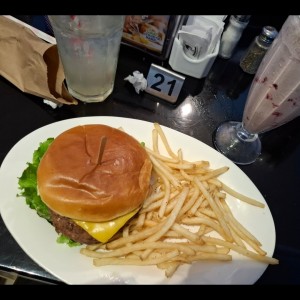 vintage burger
