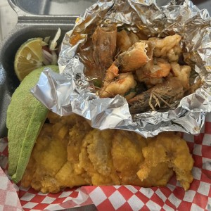 Camarones al ajillo