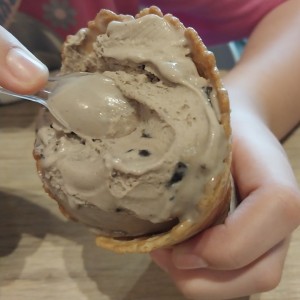 helado de oreo
