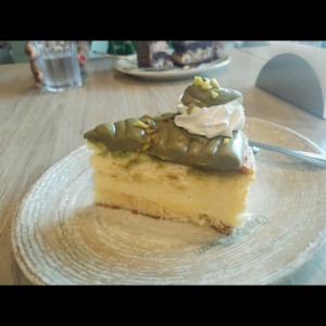 Cheese cake de pistachio 