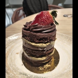 Pastel de chocopistachio