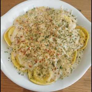 Stuffed Pastas - Ravioli Carbonara