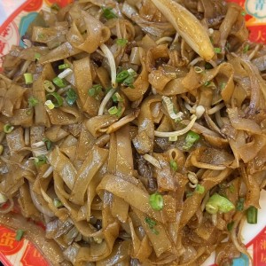 Chow fun carne 