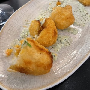 Carimañolas de camaron