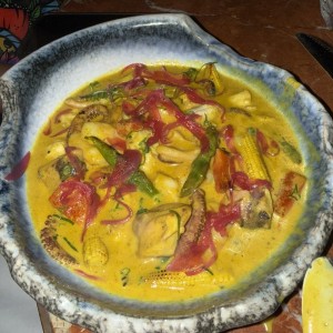 MARISCOS AL CURRY
