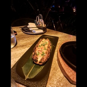 Platano Maduro a la brasa