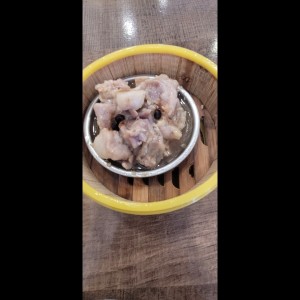 costilla cerdo vapor 
