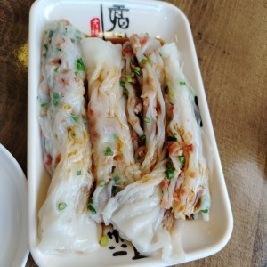 Chee Cheong Fun puerco asado