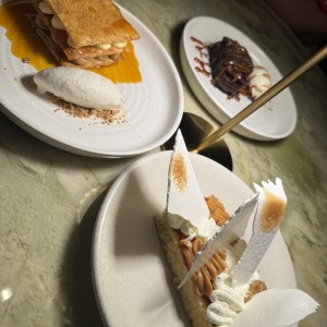Postres varios