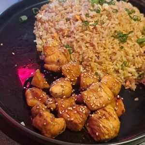yakimeshi de pollo