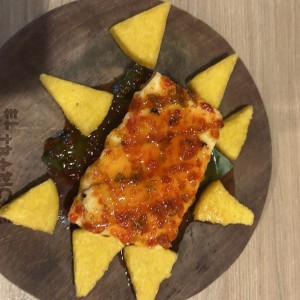 Queso con mermelada de pimenton 