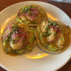 Tacos de camarones