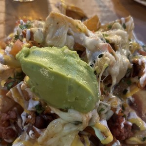 Nachos al pastor 