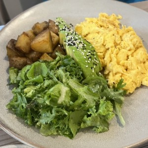 OMELET DE VEGETALES SALTEADOS