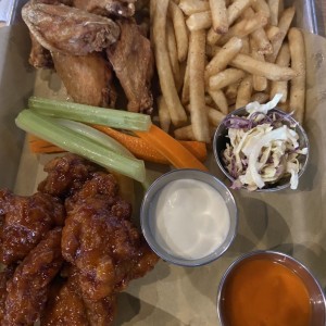 Alitas y boneless
