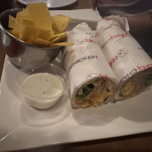 Chiken wrap golden