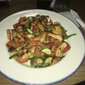 Ensalada Fattoush a mi propio estilo