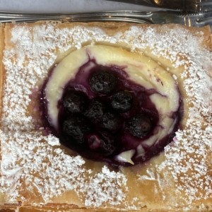Danesa queso crema y blueberries