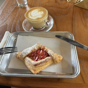 postre de fresa y lemon