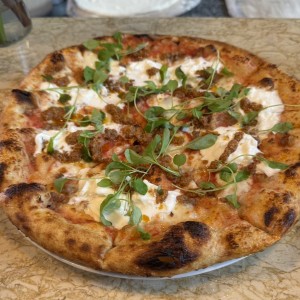 Stracciatella y Chorizo