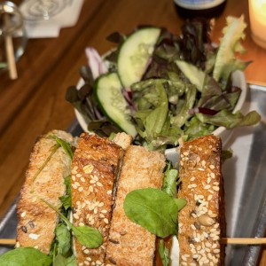 Emparedado caprese