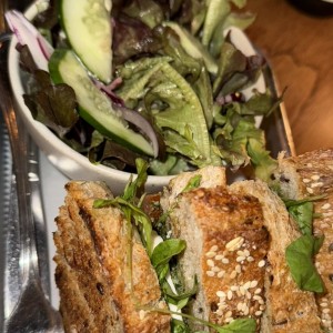 Emparedado de pollo