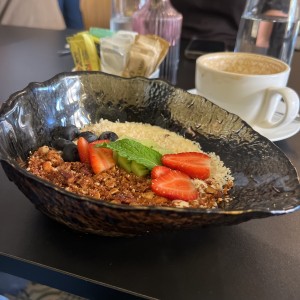 Granola con frutas