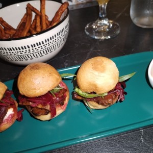 Paninis de Brisket Ahumado
