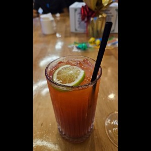 limonada de fresa