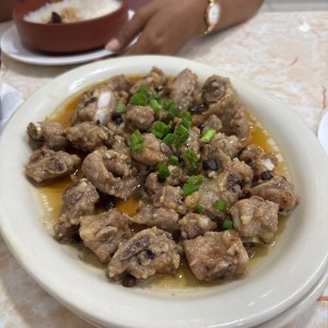 Costilla de Cerdo en salsa de frijoles negros
