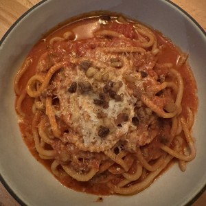 Primi - Bucatini Amatriciana