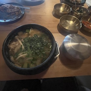 Sopas - Doenjang Jjigae (Seafood)