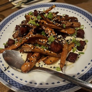 Zanahorias con pork Belly