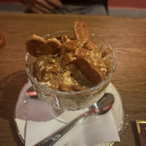 postre mouse de caramelo