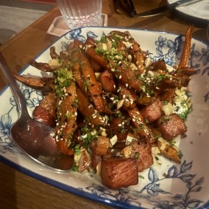Zanahorias al grill