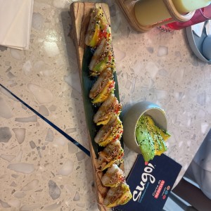 Entradas - Pizza japonesa
