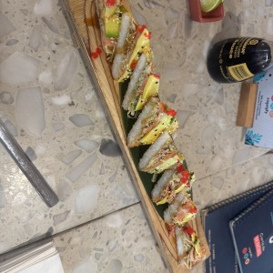 Entradas - Pizza japonesa