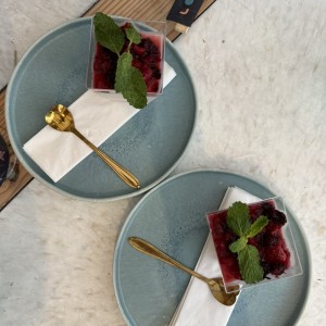 Panna Cotta de lychee