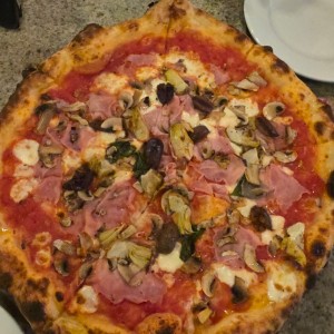 Pizzas Rojas - 4 Stagioni