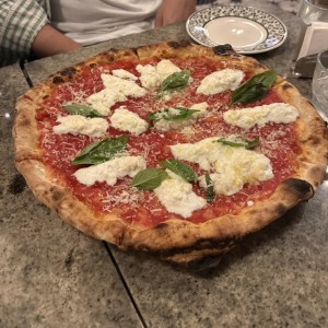 Pizzas Rojas - Margherita con Stracciatella