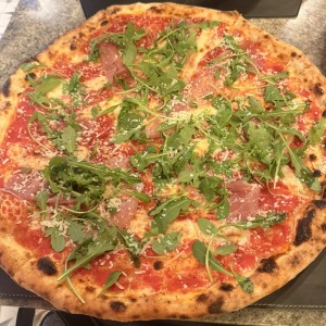 Pizzas Rojas - Prosciutto e Rucula